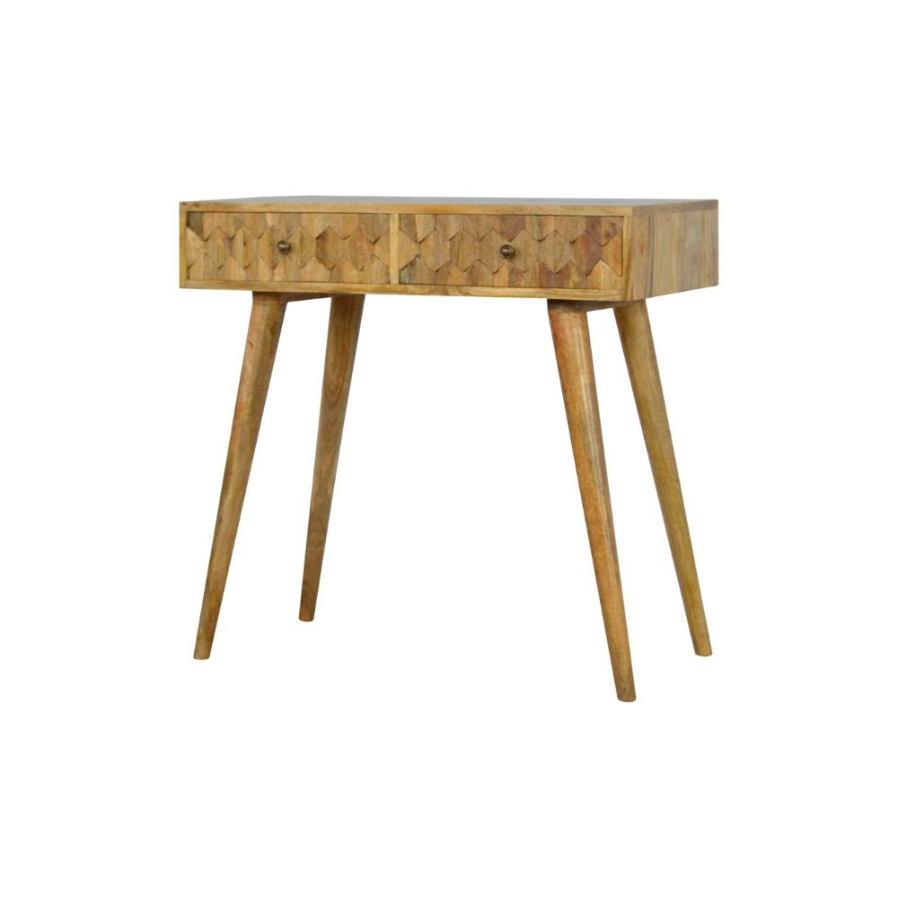 Pineapple Carved Console Table