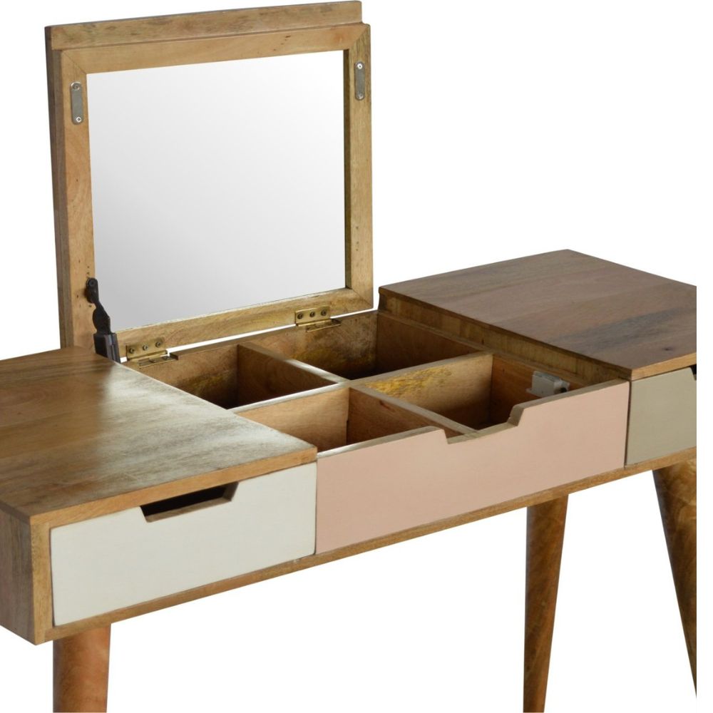 Pink Gradient Dressing Table