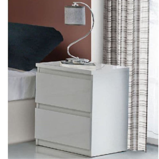Celia White Bedside Table